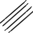 4pcs Car Weather Strip Window Moulding Trim Seal Belt Replacement for Toyota RAV4 2009-2012