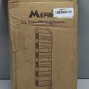 Over The Door Organizer, 6 Shelf Door Hanging Organizers with 6 Large Capacity Pockets, Behind Door Storage Hanging Shelves for Closet Wall Bathroom Bedroom Nursery (Grey)