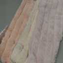 MIULEE Faux Fur Plush Decorative Throw Pillow Covers 18x18 Set of 4, Valentine's Day Cute Modern Soft Romantic Fuzzy Striped Cushion Covers Girl for Sofa Couch Bed Living Room Cozy Home Decor,Pink