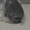 Garage Door Seals Bottom Rubber, 3-Sided Weatherproof Seal, Three Layers of Protection, Garage Door Bottom Seal 16 Ft, Garage Door Bottom Weather Seal. Easy to Install (Black)