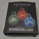 Rechargeable Safety Light | Water Reistant Bright LED Clip-On Flashing Light for Dog Walking, Running and Outdoor Activities (Green)