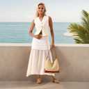 Straw Tote Bags for Women, Summer Woven Slouchy Straw Purses Shoulder Hobo Raffia Purses Beach Bag for Vacation