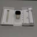 Fitbit Sense Advanced Smartwatch with Tools for Heart Health, Stress Management & Skin Temperature Trends, White/Gold, One Size (S & L Bands Included)