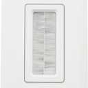 Legrand - OnQ Cable Access Wall Plate, Recessed Wall Plate Hides Low Voltage Cables Behind the Wall, Cable Wall Plate for Multiple Cords, White, WP1014WHV1