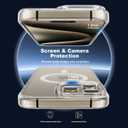 for iPhone 15 Pro Max Case, with 1X Screen Protector + 1X Camera Lens Protector, Compatible with Magsafe [Yellowing Resistant] Military-Grade Protection, Clear Case for iPhone 15 Pro Max