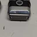 LYRSLF Electric Foil Shavers for Men: Mini Electric Razor, Foil Shaver for Face, IPX7 Waterproof Wet Dry Cordless Razor with 3 Floating Blades, LED Display for Travel & Home, USB Type C (Grey)