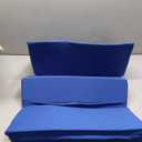 Fanwer Positioning Wedge Pillow for Side Sleeping (3 in 1), 40 Degree Triangle Bed Wedges & Body Positioners for Back Pain, Preventing Bedsores, After Surgery, Knees Elevated, Pregnancy (Blue)