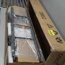 Sementa 14 Inch Daybed Twin Metal Bed Frame with Headboard Steel Slats Support, Stable Mattress Foundation, Multifunctional Platform Sofa Bed, No Box Spring Needed(Modern)