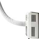 Insulated Hose Cover Portable A/C Hose Cover Wrap for Portable Air Conditioners, 60" Length (Light Gray)