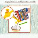 4 Pack Set Yellow Duck Shaped Chip Clips Food Bag Sealing Clips Keeping Food Fresh, Easy to Use and Store, Ideal for Various Seasoning And Food Bags Piping Bag Clips Bag Clips Bag Clips For Food