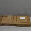 PERLESMITH Universal TV Stand Mount for 22-75 Inch TVs, Height Adjustable Table Top TV Stand, Great Load-Bearing Replacement TV Legs with Tempered Glass Holds up to 110lbs, Max VESA 800 x 600mm (Black)