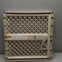 Toddleroo by North States - Supergate Ergo Baby Gate: Plastic Baby Gate for Stairs & Doorways - Adjustable Indoor Safety Gate - Made in USA - 26 to 42 Inches Wide - 26 Inches Tall - Sand