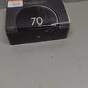 Google Nest Thermostat (4th Gen, 2024) with 2 Temperature Sensors (2nd Gen) - Polished Obsidian