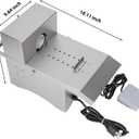 Electric Sausage Knotting Machine, Full 304 stainless steel, 50mm (1.96in) opening fits thick sausages