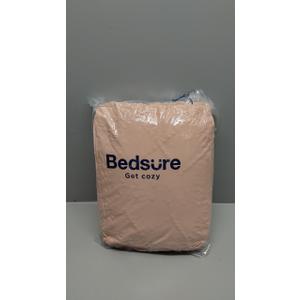 Bedsure Queen Comforter Set - Coral Pink Comforter, Boho Tufted Shabby Chic Bedding for Kids, 3 Pieces Vintage Farmhouse Bed Set for All Seasons, Fluffy Soft Bedding with 2 Pillow Shams