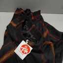 Tanming Women's Winter Warm Elastic Waist Wool Plaid A-Line Pleated Long Skirt XL