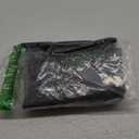 pack all Plus-Sized Shoe Bag for Travel, Water-Resistant Shoe Pouch for Gym, Odor-Resistant Soccer Cleats Bag for Sport (Black, 1-Pack)