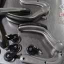 COLAMY Office Ergonomic Desk High Back Executive Chair with Pop-Out Lumbar Support, Upgraded Casters, Adjustable Headrest, Flip-Up Arms, Leather Home with Thick Cushion for Comfort - Black