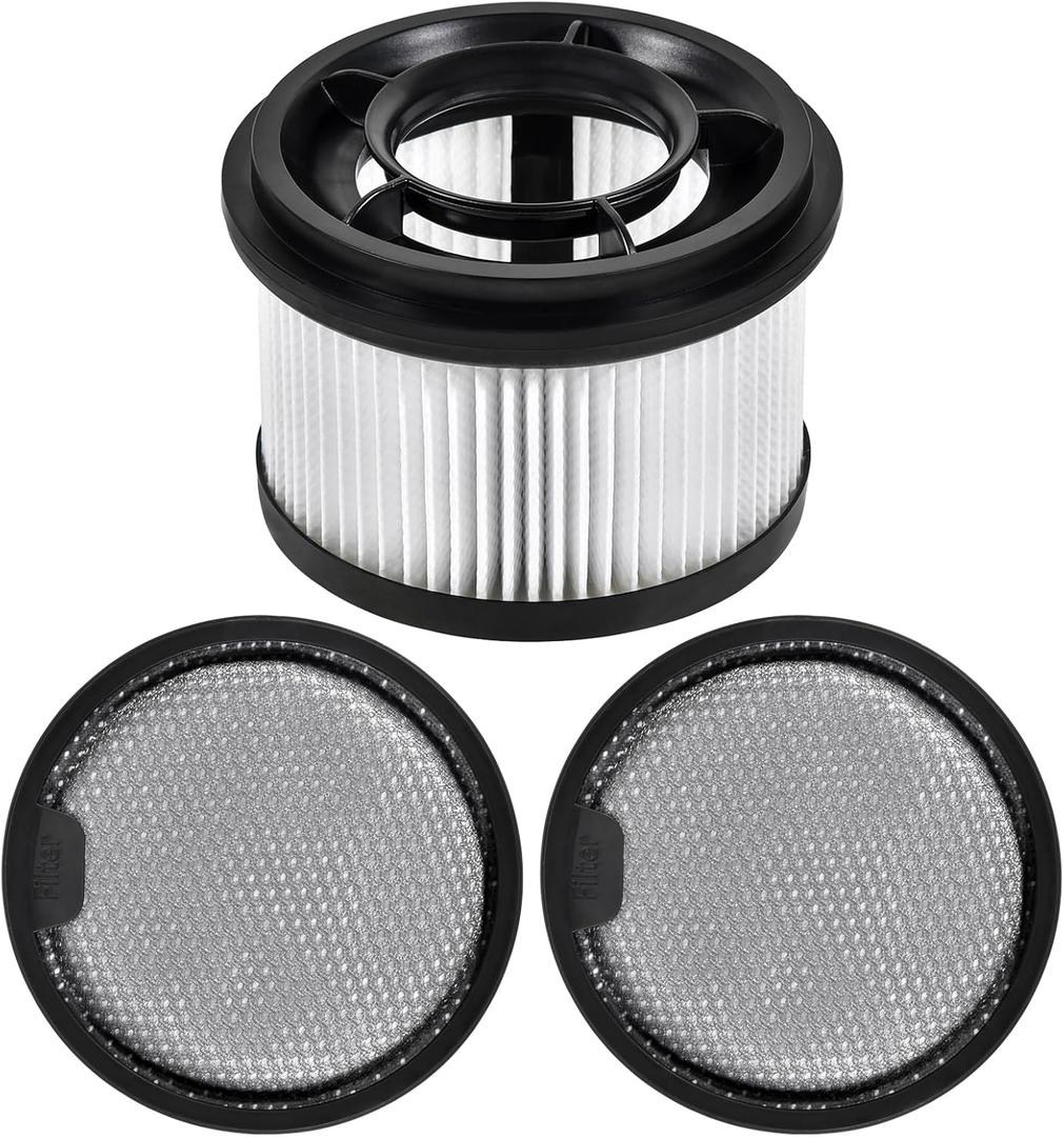 2 Pre-Filter 1 Cartridge Filter Replacement Vacuum Cleaner Filter Compatible with Dreame T10 T20 T30 Vacuum Cleaner, Compatible with G9 G10 Vacuum Cleaner