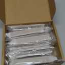 Peaha 10 Pack Kitchen Cabinet Handles 4 inch Champagne Bronze Pulls for Dresser Drawers Door Edge Finger Pull Hardware