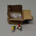 Juvale 4 Pieces Mini Garden Gnomes, Outdoor Statue Set in Funny Poses for Yoga Gifts, Plant Pots Decor (2 in)