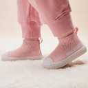 BMCiTYBM Baby Sneakers Girls Boys Lightweight Breathable Mesh First Walkers Shoes 6-24 Months (32-pink)