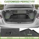 Trunk Mat for 2021-2026 Kia K5 / 2020-2026 Hyundai Sonata Rear Cargo Mat All Weather TPE Protector Trunk Liner Accessories