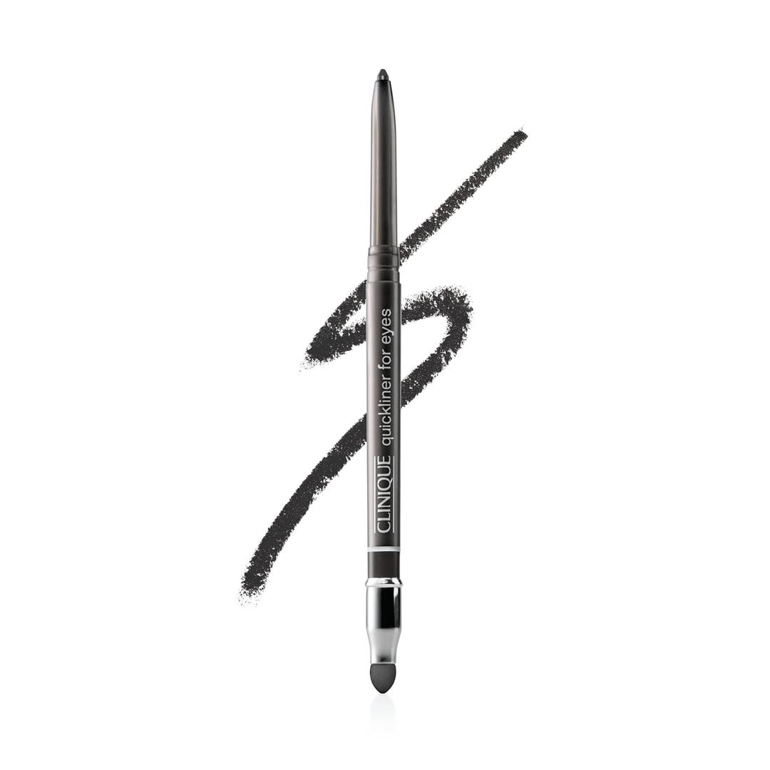 Clinique Quickliner For Eyes Eyeliner Pencil | Water Resistant, Smudge Resistant + Safe For Sensitive Eyes | 11 Shades (AK Really Black)