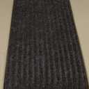 MBIGM 8" X 30" (15 in Pack) Nonslip Carpet Stair Treads Non-Skid Safety Rug Slip Resistant Indoor Runner for Kids Elders & Pets with Reusable Adhesive - Brown - Non Slip Stair Treads Indoor