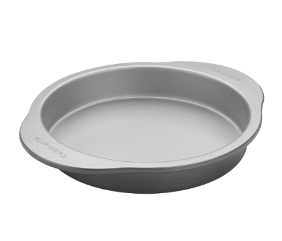 3pcs Easy Grip Nonstick Metal 9" Round Cake Pans