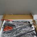 Amazon.com: Huuger Folding Desk with 3-Level Adjustable Height and Tablet Slot, 24 Inch Foldable Computer Desk for Small Spaces, Space Saving, Writing Work Table for Home Office, Bedroom, Study, Oak : Home & Kitchen