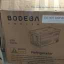 BODEGACOOLER 12 Volt Car Refrigerator,80 Quarts Portable Fridge,75L RV Freezer Single Zone,with APP Control,-4℉-68℉ Car Cooler,12/24V DC & 100-240V AC for Travel, Camping,Outdoor,Truck,SUV Model U75