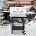 Grill Blanket for Pit Boss PB440D2 PB440FB1 Pellet Grill, 440D 440 Deluxe Ranch Hand 440TGR1, Insulation Blanket for Pit Boss 440 Series Grills, Smoker Cover Save a Lot of Pellet for Winter Cooking