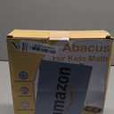 Abacus for Kids Math - Wooden Abacus with 100 Counting Sticks and 112 Math Cards, Counting Toys for Preschool Learning, Educational Math Toys for Developing Fine Motor Skills, Math Calculation