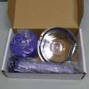 Dust Bin Lid Compatible with Dyson V7 V8 Vacuum Cleaner Dust Bucket Cover Replacement Parts, with Pre&Post HEPA Filter Set