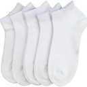 Women Viscose Bamboo Ankle Socks Low Cut Thin Sock Lightweight Pastal Color Soft Sock 5 Pairs