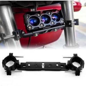Motorcycle Spotlight Mounting Bracket, Light Bar Expansion Bracket for Spot Lights (Pack of 1)
