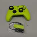 W&O Wireless Controller for With Xbox One, Xbox Series X/S, Xbox One X/S, PC, With RGB LED Light, Mappable Buttons, With 2.4GHZ Wireless Adapter Gamepad (Electric Volt)