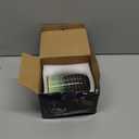 Hand Warmer Mug,18 Oz Handmade Pottery Hand Warming Coffee Mug Large with Pocket Right Handed (Grey/Green)