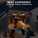 HG 10 Person Camping Tent Waterproof Family Dome Tent for Camping