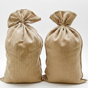 2 Large Burlap Bags 2,5×3F. Natural Jute Fabric | Ideal for Potatoes, Seeds, and Garden Storage | 2-Piece Set