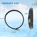 New Upgrade 190003 Tension Control Clamp Kit for Pentair Filter Band Clamp, Compatible with Pentair FNS Plus, Clean & Clear Plus, and Quad DE Series Ideal for Swimming Pool and Spa Cartridge Filters