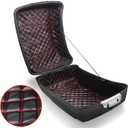 Street Glide King Travel Trunk Pack Carpet Liner For Harley Touring Road King Tri Electra CVO Road Glide FLTRXSE Leather tour pack lining Pad 2014-2023