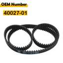40027-01 150T 1-3/8" Rear Drive Belt Compatible with 2002-2003 Harley Davidson V-Rod VRSC Models, Heavy-Duty Final Drive Belt