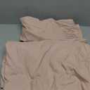 Pink Twin Size Sheet and Matching Pillowcase From Oeko Tex