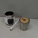 Maestri House Milk Frother, Variable Temp and Froth Thickness DualFro 600 Milk Frother Steamer, 21OZ Smart Touch Control Milk Warmer, Dishwasher Safe, Memory Function for Latte&Hot Chocolate (White)