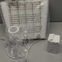 EOEYYOYB Modern Floor Lamp with 3 Color Temperatures, Foot Switch Standing Lamps for Living Room,Tall LED Standing Lamps for Living Room, Bedroom, Office, Beige Linen Shade, 9W Bulb Included, Gold