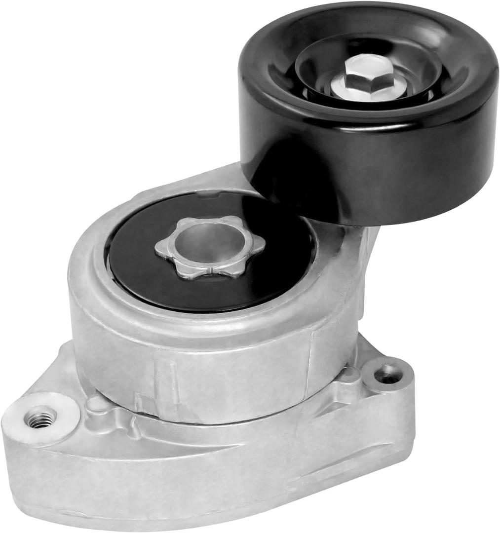 Belt Tensioner Assembly with Pulley, Compatible with Honda Civic 2006-2015, Accord 2003-2007, CR-V 2002-2014, 2003-2011 Element Acura TSX, CSX, RDX, ILX, Replaces 31170RAAA01 31170PNA023