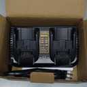Powilling DCB102BP Replacement Charger for DeWalt DCB102BP 20-Volt MAX Jobsite Charging Station