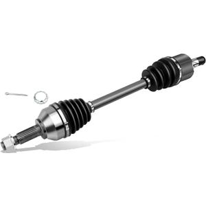 Front CV Axle Shaft Assembly Compatible with Nissan Altima L4 2.5L 2007-2013, Rogue L4 2.5L FWD 2011-2015, Sentra L4 2.5L 2007-2012 Automatic CVT Transmission Only, Driver Side - 66-6262